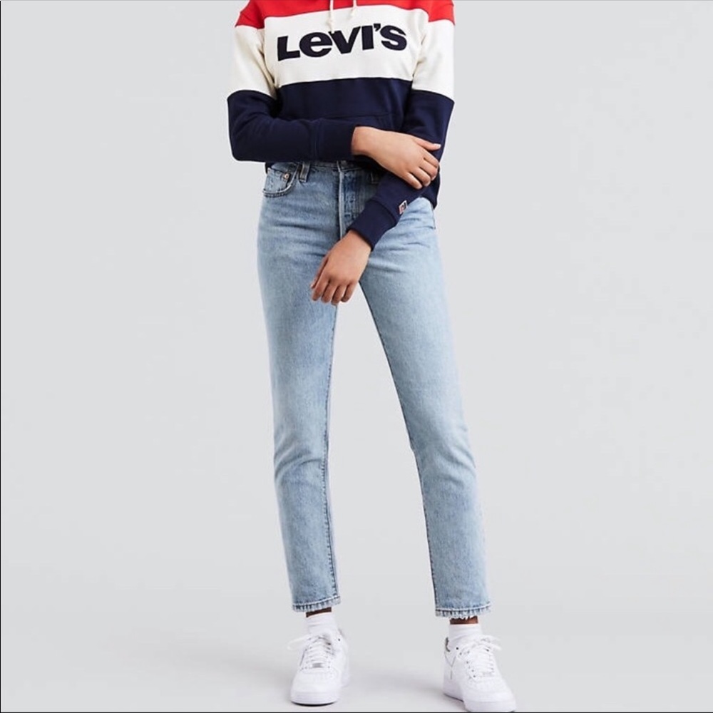 Levi’s 501 skinny in lovefool
